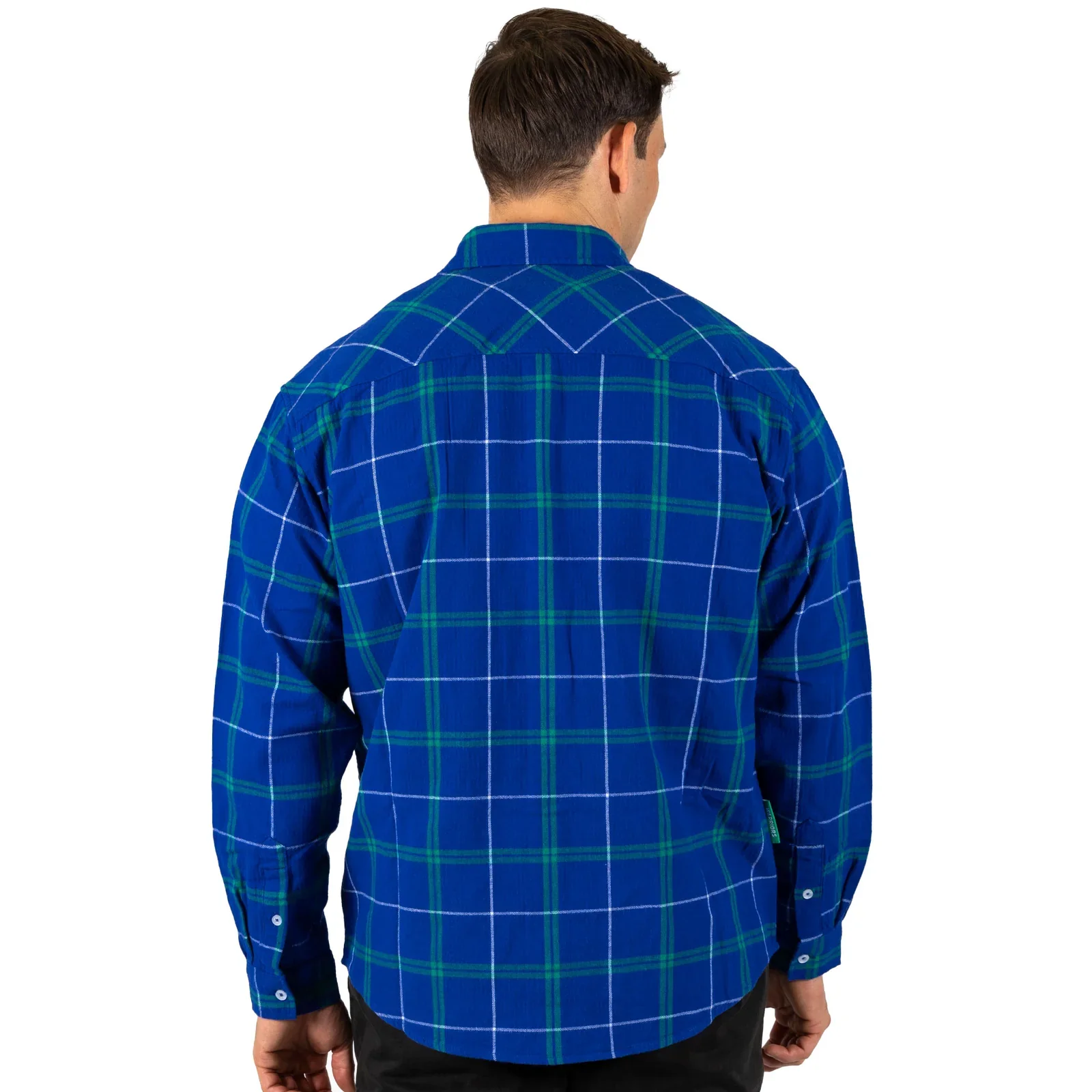 2024 Warriors Ashtabula Mustang Flannel Shirt - Adults - Image 2