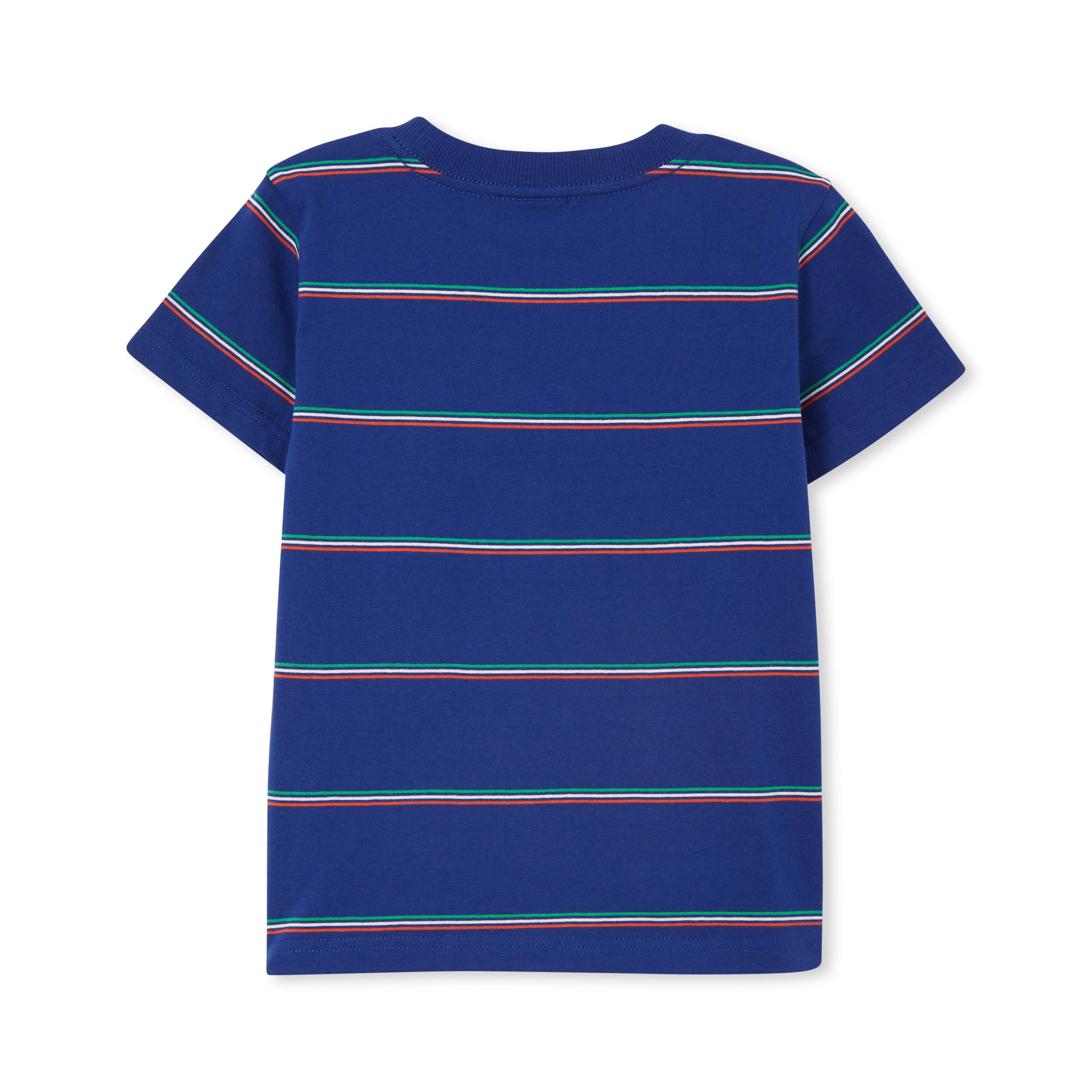 2024 Warriors Cotton On Club Stripe Tee - Youth - Image 2