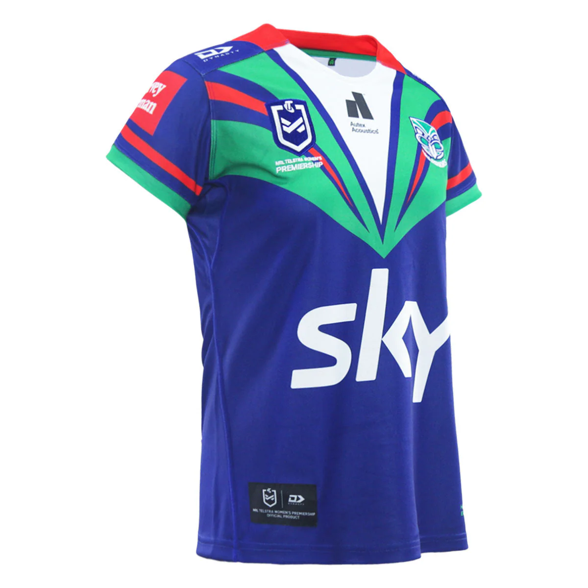 2025 NZ Warriors NRLW Ladies Replica Home Jersey - Blue - Image 4