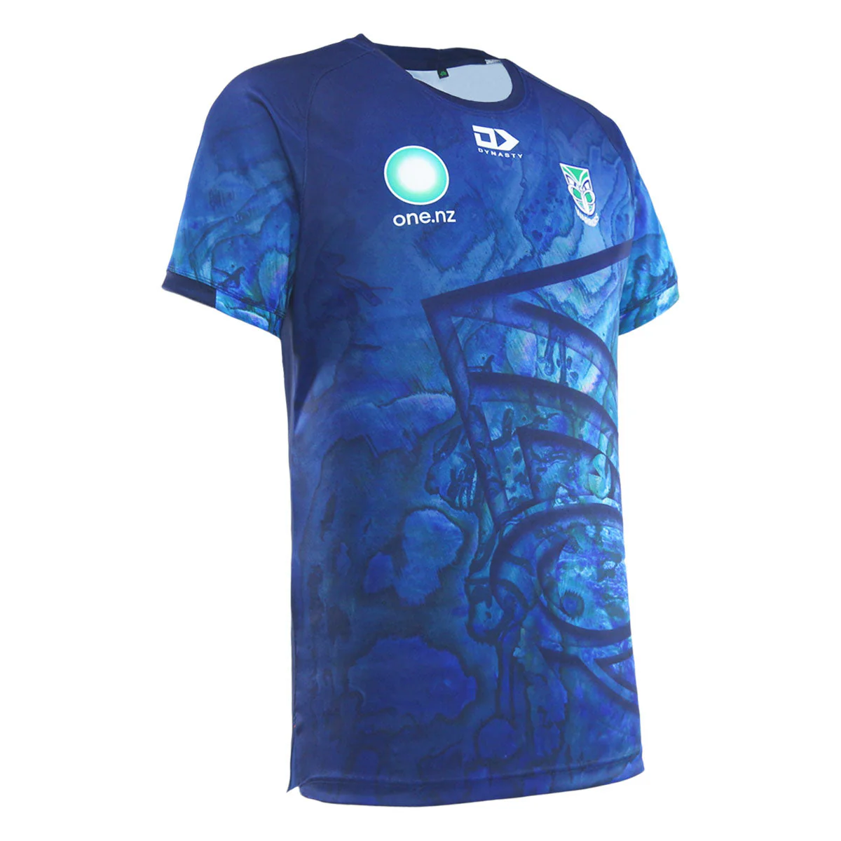 2025 New Zealand Warriors Mens Warm Up Tee - Image 4