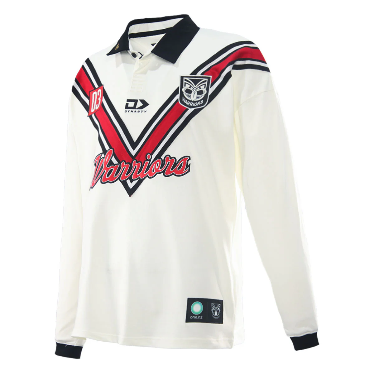 2026 New Zealand Warriors Adults 03 Fauxback Jersey - Image 8
