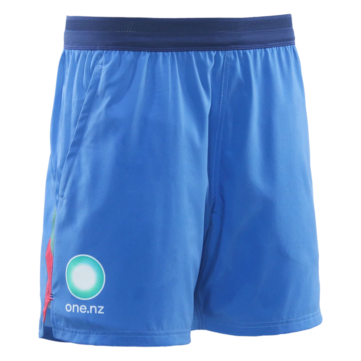 2026 New Zealand Warriors Adults Gym Short - Blue - Image 3