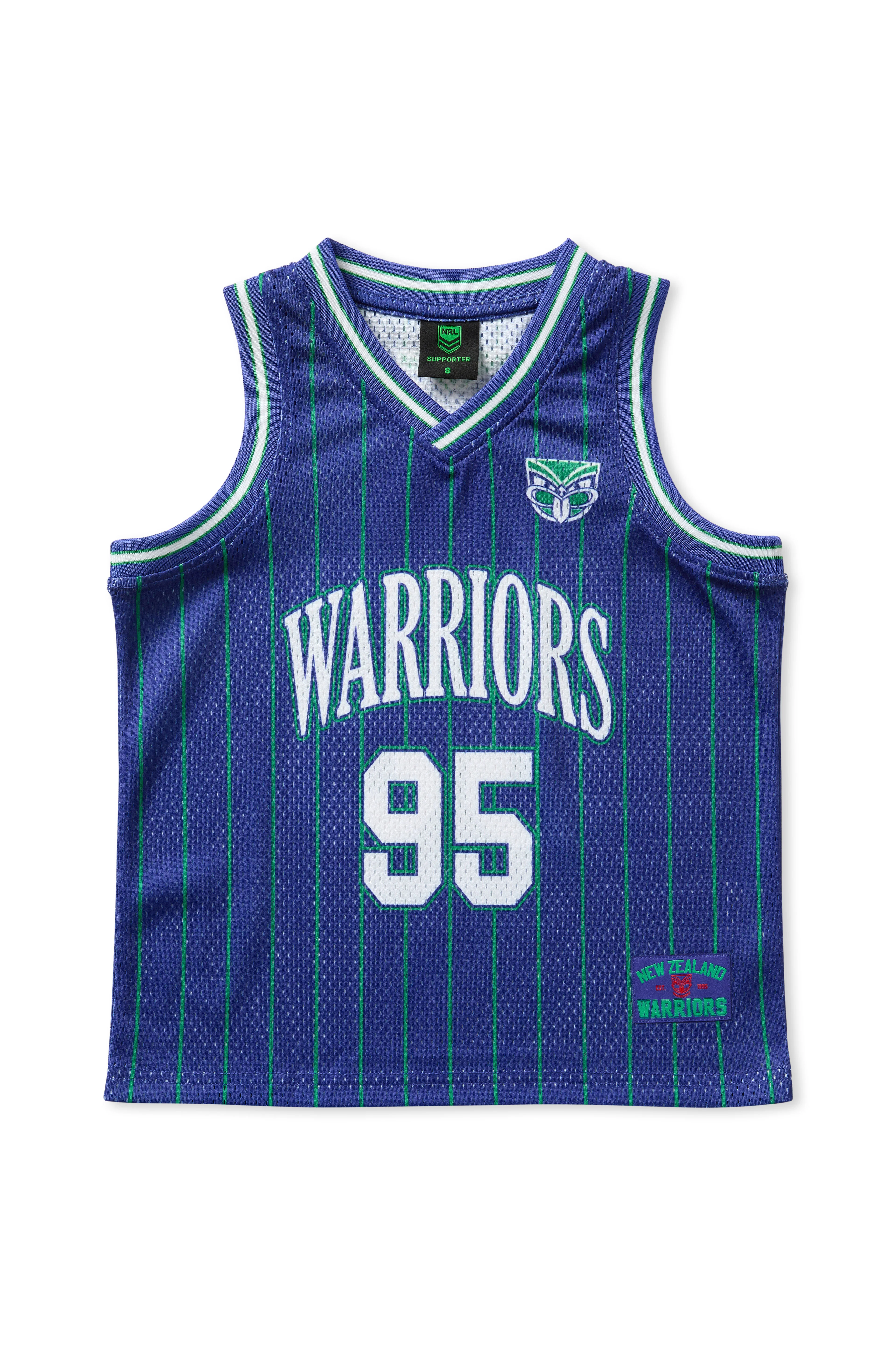 Warriors 2026 BA Basketball Singlet - Youth