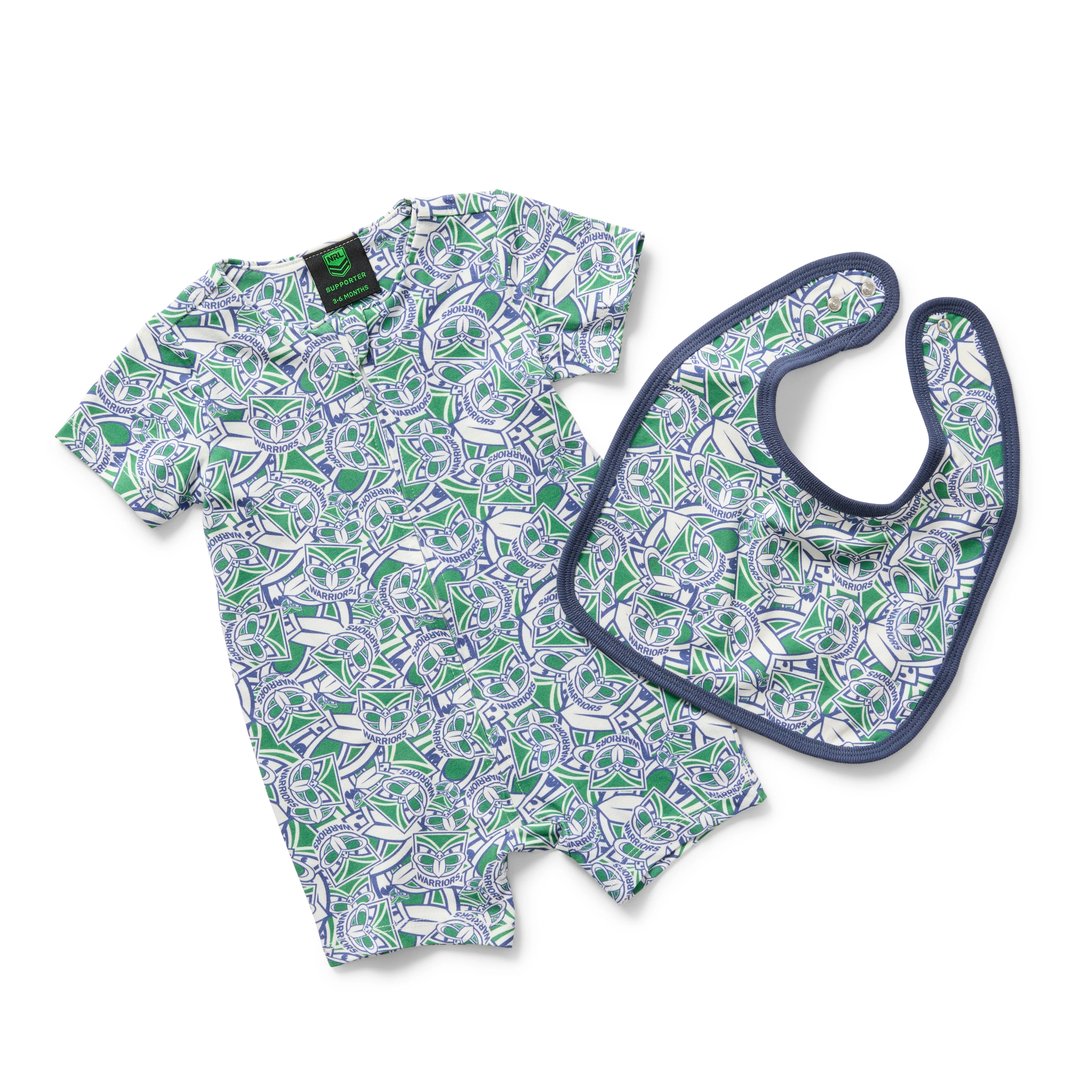 Warriors 2026 BA Romper and Bib Pack Infant