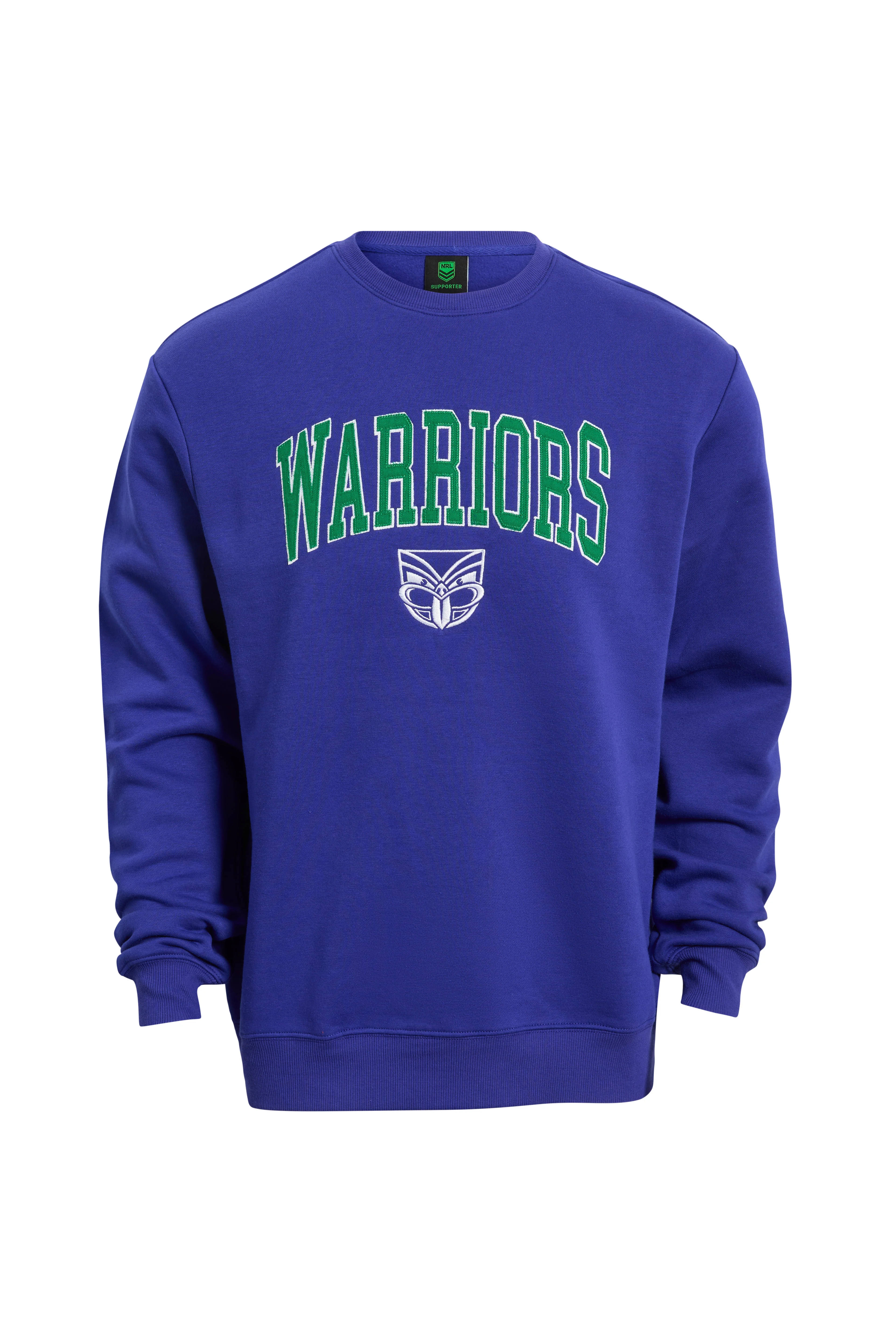 Warriors 2026 BA Stacked Fleece Crew - Adults