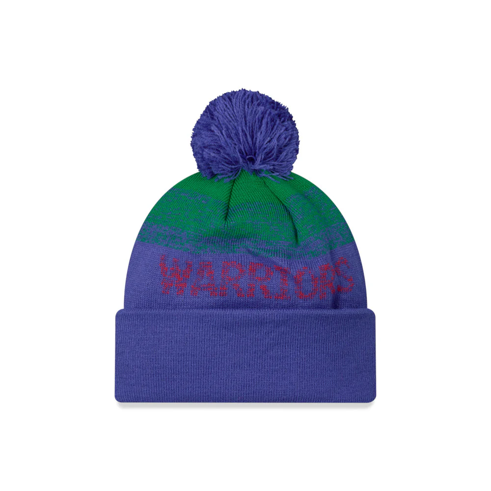 Warriors 2026 New Era Marle Knit Beanie - Image 2