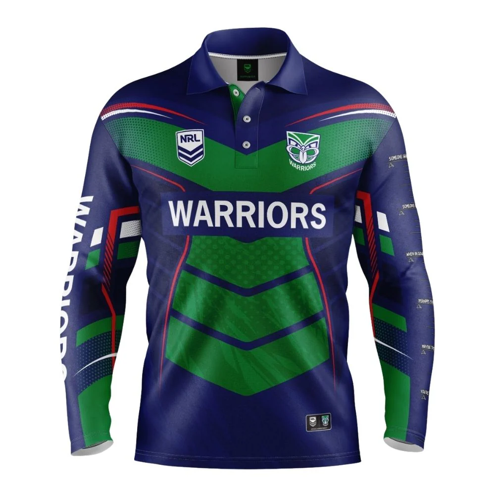 Warriors Cyber Fishing Shirt - Adults