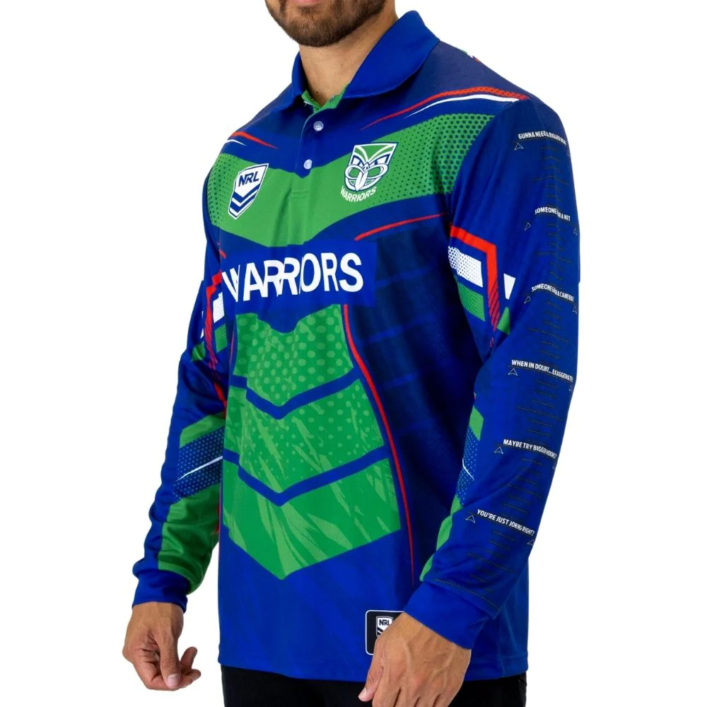 Warriors Cyber Fishing Shirt - Adults - Image 3