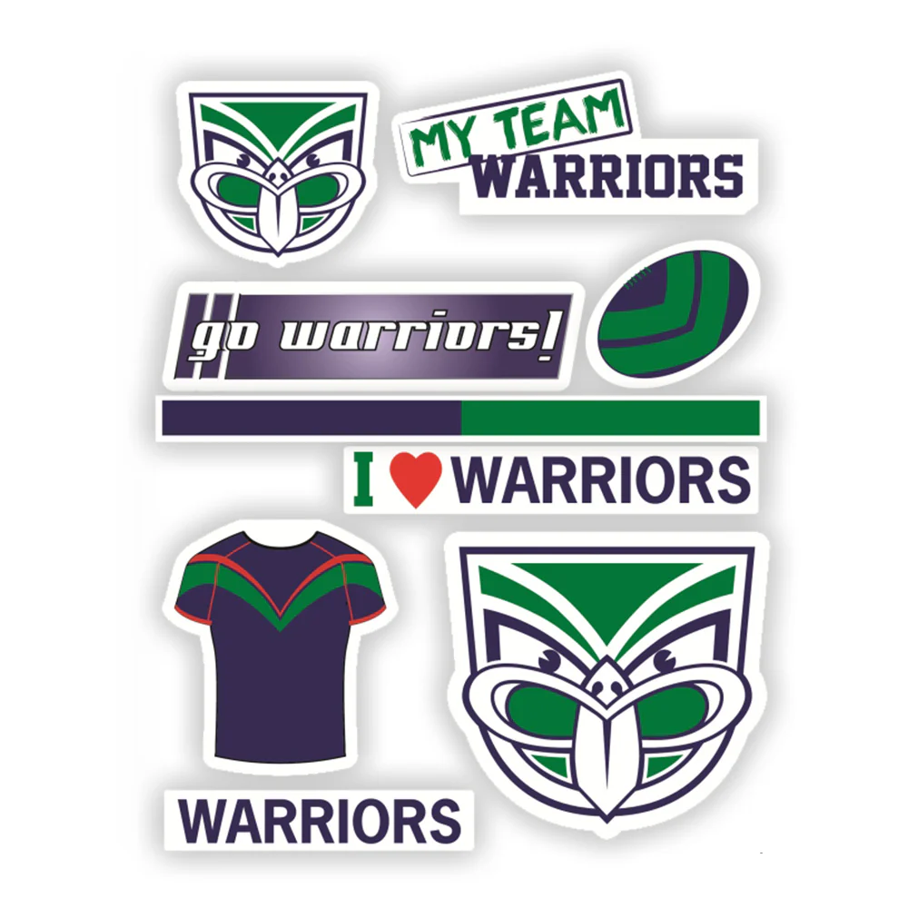 Warriors iTag Mixed Decal Set