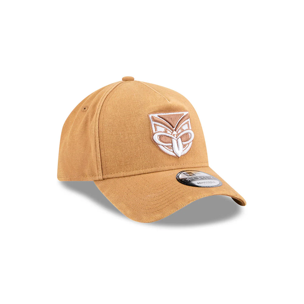 2026 Warriors New Era 9Forty A-Frame Canvas Cap - Image 2