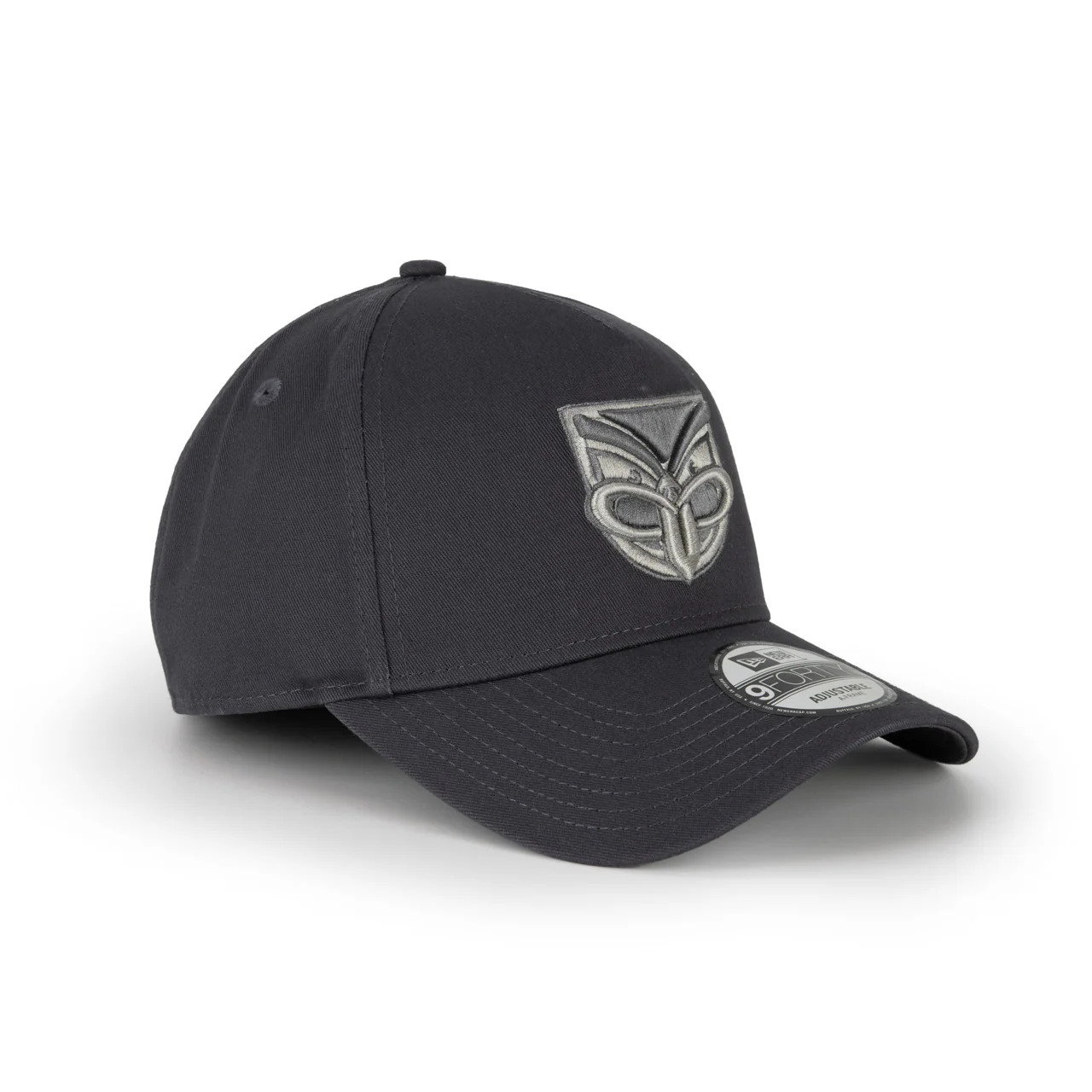 Warriors New Era 9Forty A-Frame Graphite Tonal Cap - Image 3