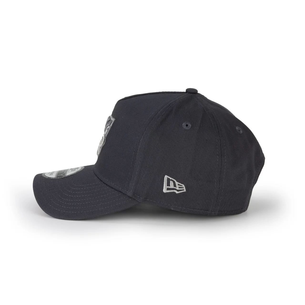 Warriors New Era 9Forty A-Frame Graphite Tonal Cap - Image 5